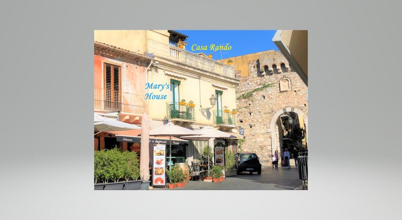 דירות טאורמינה Casa Rando Mary'S House מראה חיצוני תמונה